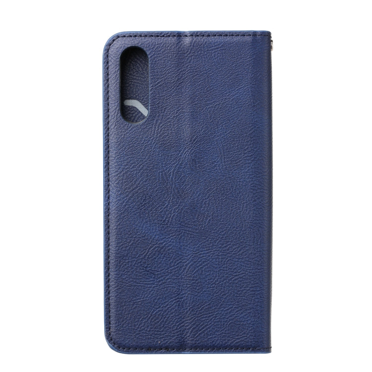 For Samsung Galaxy A50 / A50s / A30s Magnetic Horizontal Flip Leather Case with Holder & Card Slots & Wallet