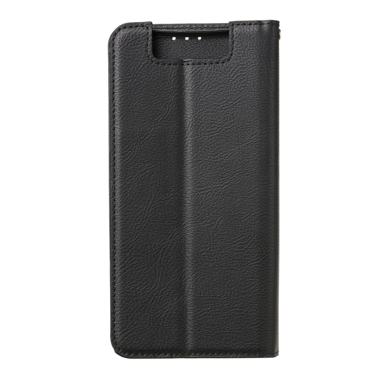 For Samsung Galaxy A80 / A90 Magnetic Horizontal Flip Leather Case with Holder & Card Slots & Wallet