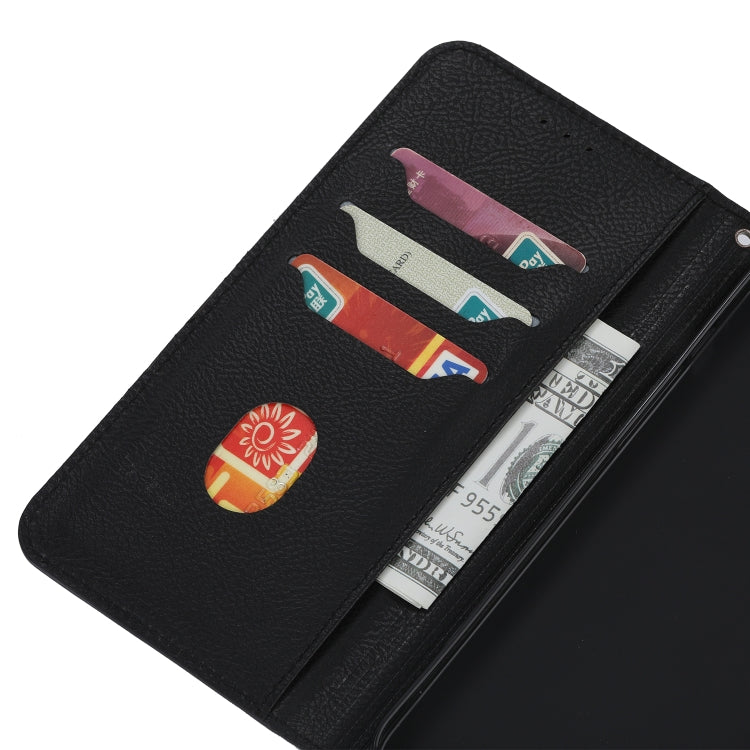 For Samsung Galaxy Note20 Magnetic Horizontal Flip Leather Case with Holder & Card Slots & Wallet
