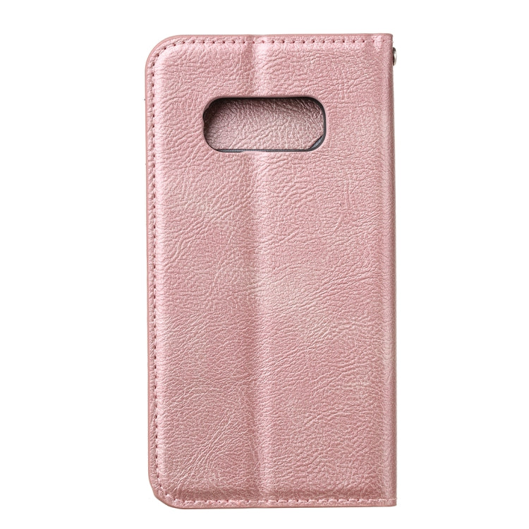 For Samsung Galaxy S8 Magnetic Horizontal Flip Leather Case with Holder & Card Slots & Wallet