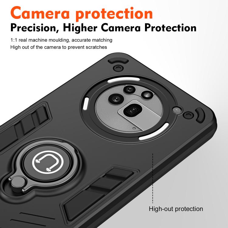 For Nothing Phone 3a Pro Ring Holder Phone Case