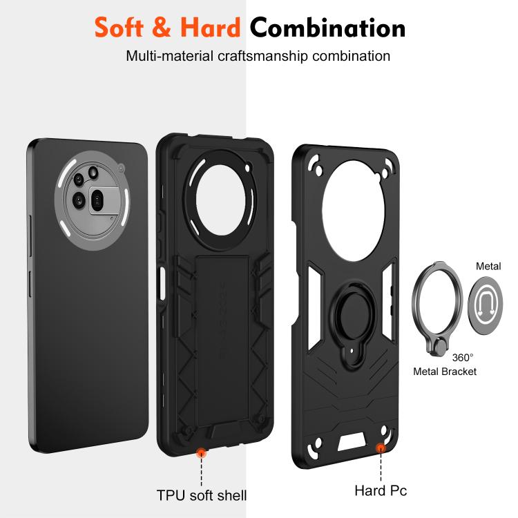 For Nothing Phone 3a Pro Ring Holder Phone Case