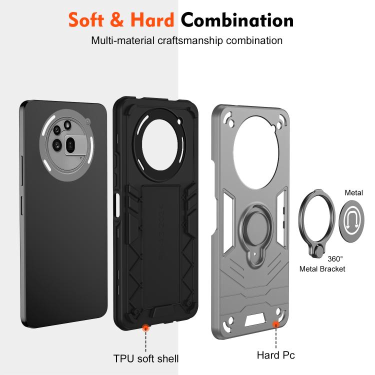 For Nothing Phone 3a Pro Ring Holder Phone Case