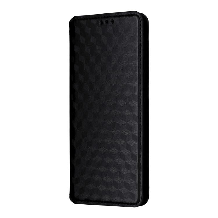 For OPPO F29 5G Global Cubic Grid Texture Flip Leather Phone Case