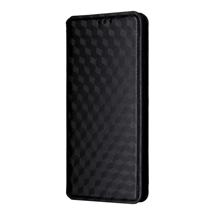 For OPPO F29 Pro 5G Global Cubic Grid Texture Flip Leather Phone Case