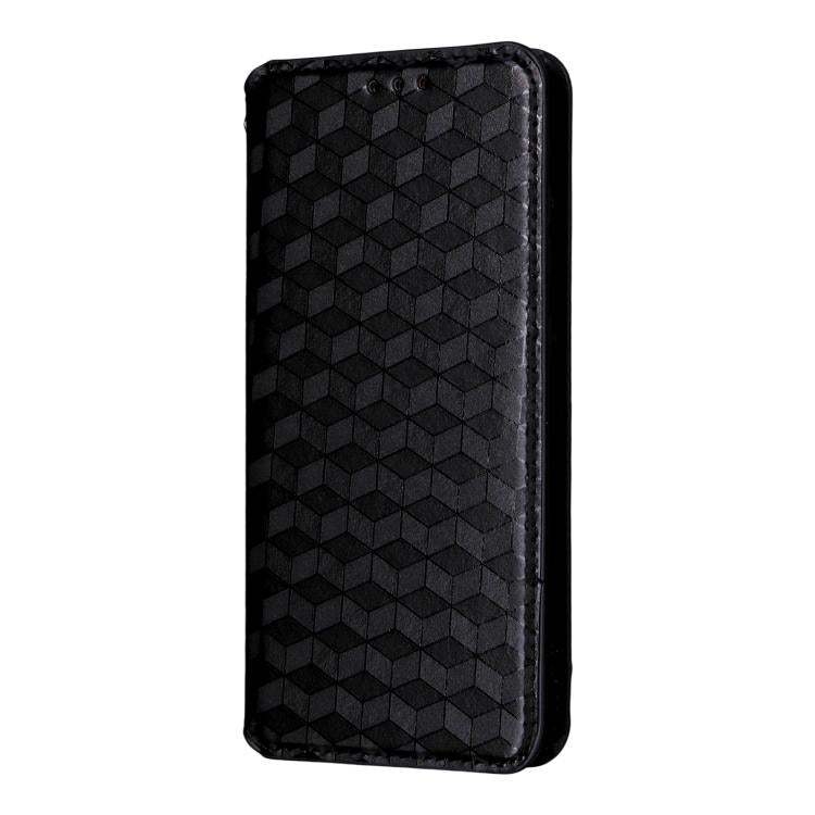 For OPPO K13 5G / K13X 5G / K12S 5G Cubic Grid Texture Flip Leather Phone Case