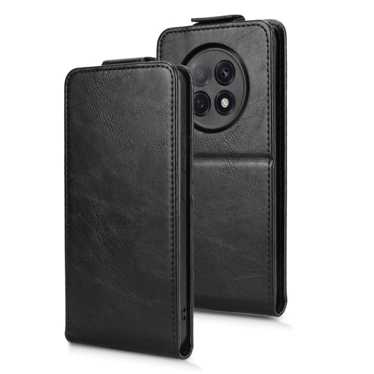 For OPPO F29 Pro 5G Magnetic Vertical Flip Leather Phone Case with Buckle