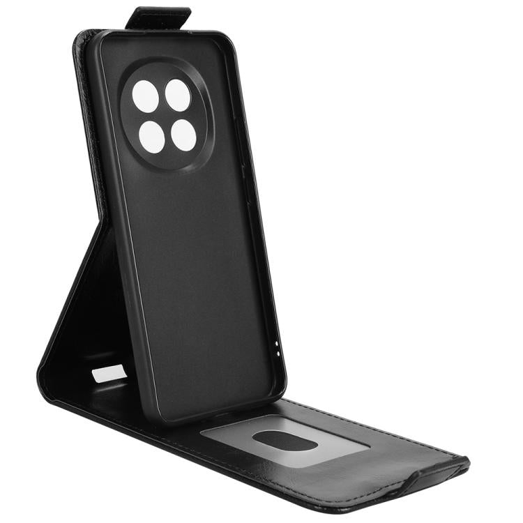 For OPPO F29 Pro 5G Magnetic Vertical Flip Leather Phone Case with Buckle