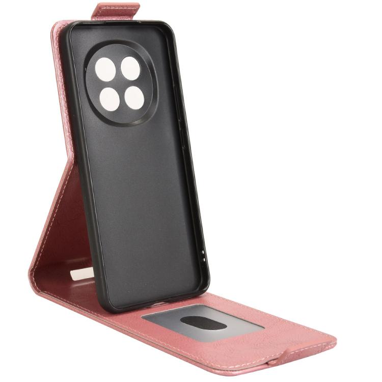 For OPPO F29 Pro 5G Magnetic Vertical Flip Leather Phone Case with Buckle