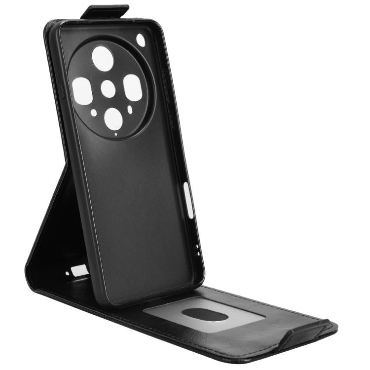 For OPPO Find X8 Ultra 5G Magnetic Vertical Flip Leather Phone Case with Buckle