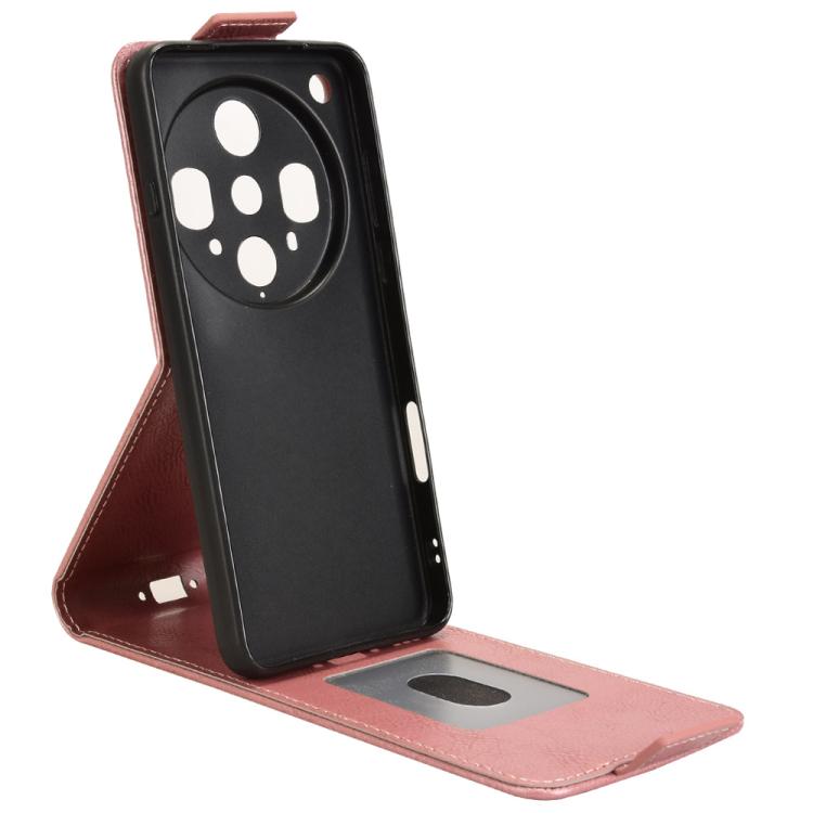 For OPPO Find X8 Ultra 5G Magnetic Vertical Flip Leather Phone Case with Buckle