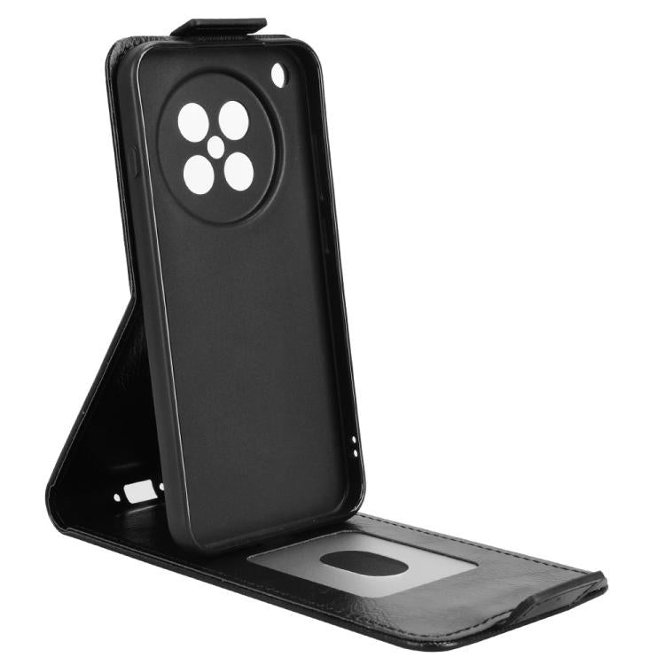 For OPPO Find X8s 5G Magnetic Vertical Flip Leather Phone Case with Buckle
