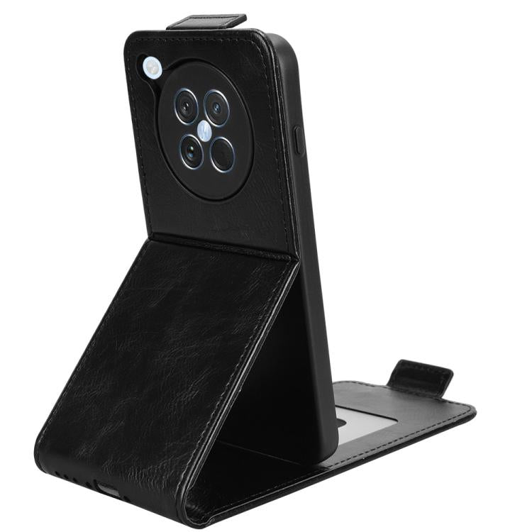 For OPPO Find X8s 5G Magnetic Vertical Flip Leather Phone Case with Buckle
