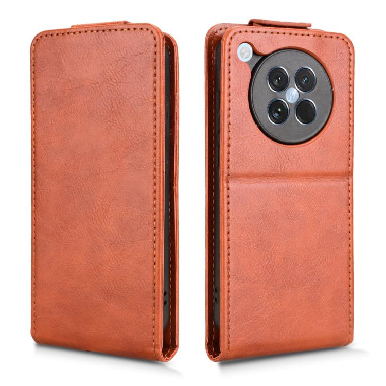 For OPPO Find X8s 5G Magnetic Vertical Flip Leather Phone Case with Buckle