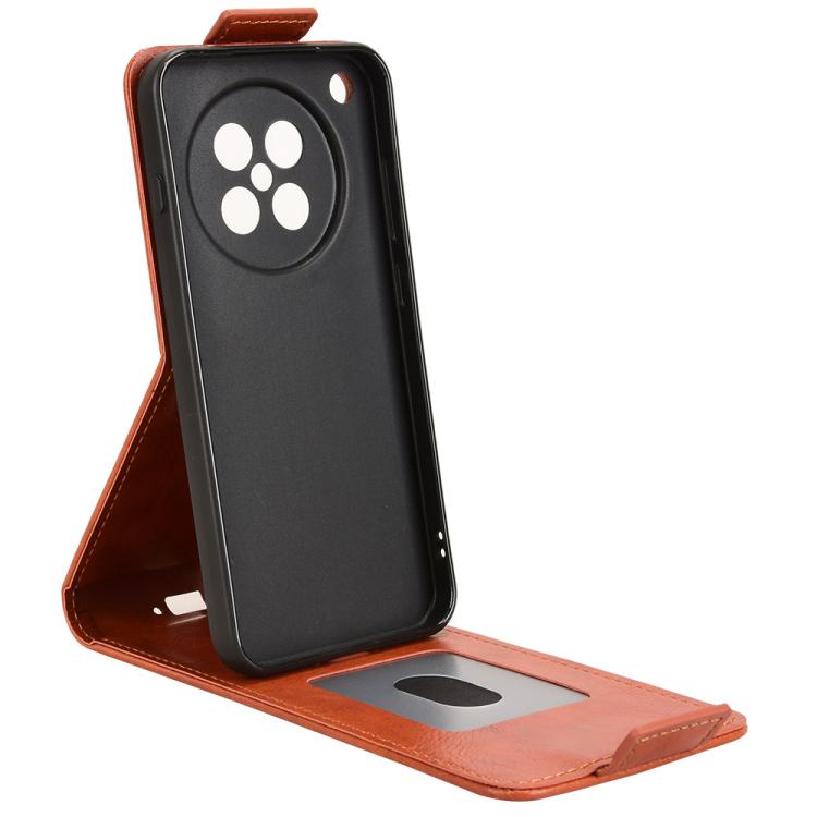 For OPPO Find X8s 5G Magnetic Vertical Flip Leather Phone Case with Buckle