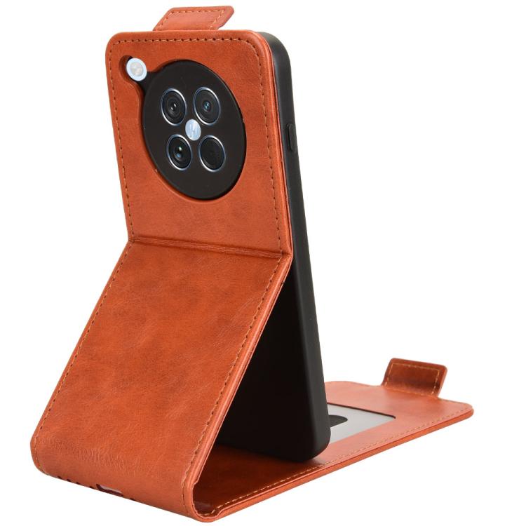 For OPPO Find X8s 5G Magnetic Vertical Flip Leather Phone Case with Buckle