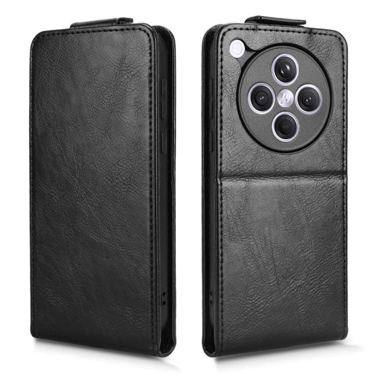 For OPPO Find X8s+ 5G Magnetic Vertical Flip Leather Phone Case with Buckle
