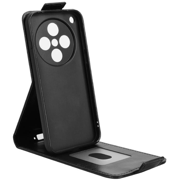 For OPPO Find X8s+ 5G Magnetic Vertical Flip Leather Phone Case with Buckle