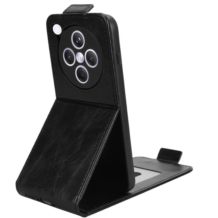 For OPPO Find X8s+ 5G Magnetic Vertical Flip Leather Phone Case with Buckle