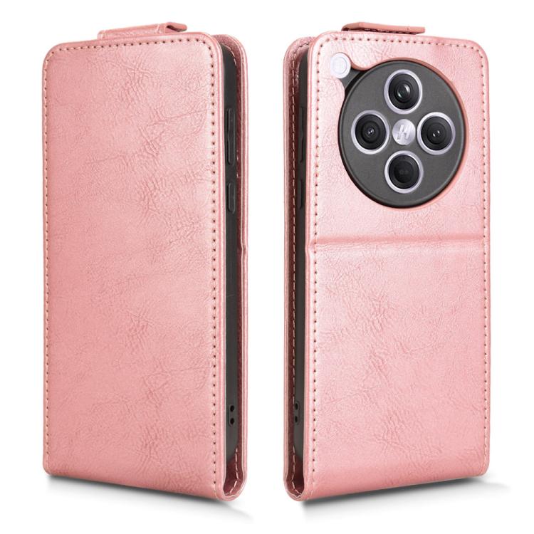 For OPPO Find X8s+ 5G Magnetic Vertical Flip Leather Phone Case with Buckle