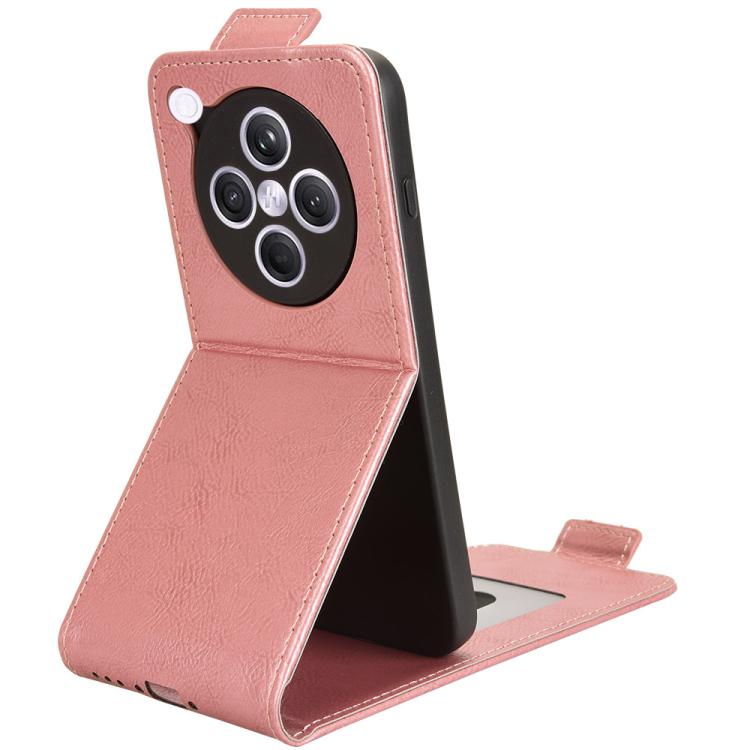 For OPPO Find X8s+ 5G Magnetic Vertical Flip Leather Phone Case with Buckle