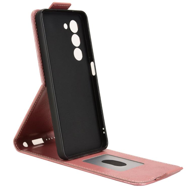 For OPPO A5 5G / 4G Global Magnetic Vertical Flip Leather Phone Case with Buckle