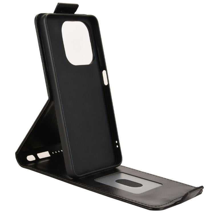 For OPPO A5x 5G / 4G Global Magnetic Vertical Flip Leather Phone Case with Buckle