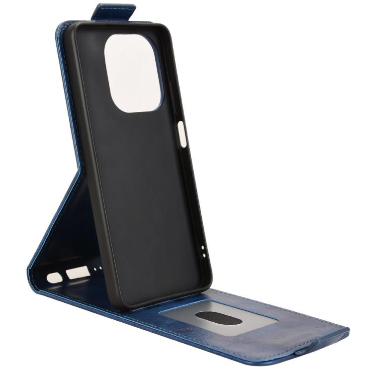 For OPPO A5x 5G / 4G Global Magnetic Vertical Flip Leather Phone Case with Buckle