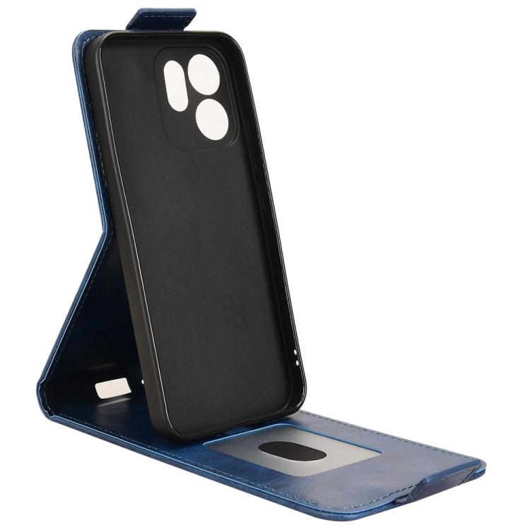 For OPPO Reno14 F 5G Magnetic Vertical Flip Leather Phone Case with Buckle