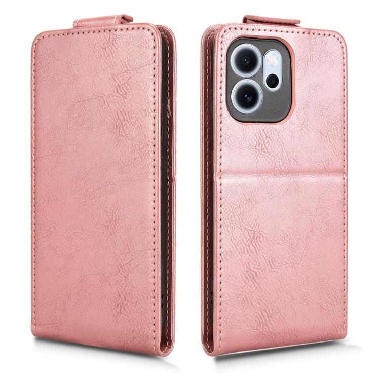 For OPPO Reno14 F 5G Magnetic Vertical Flip Leather Phone Case with Buckle