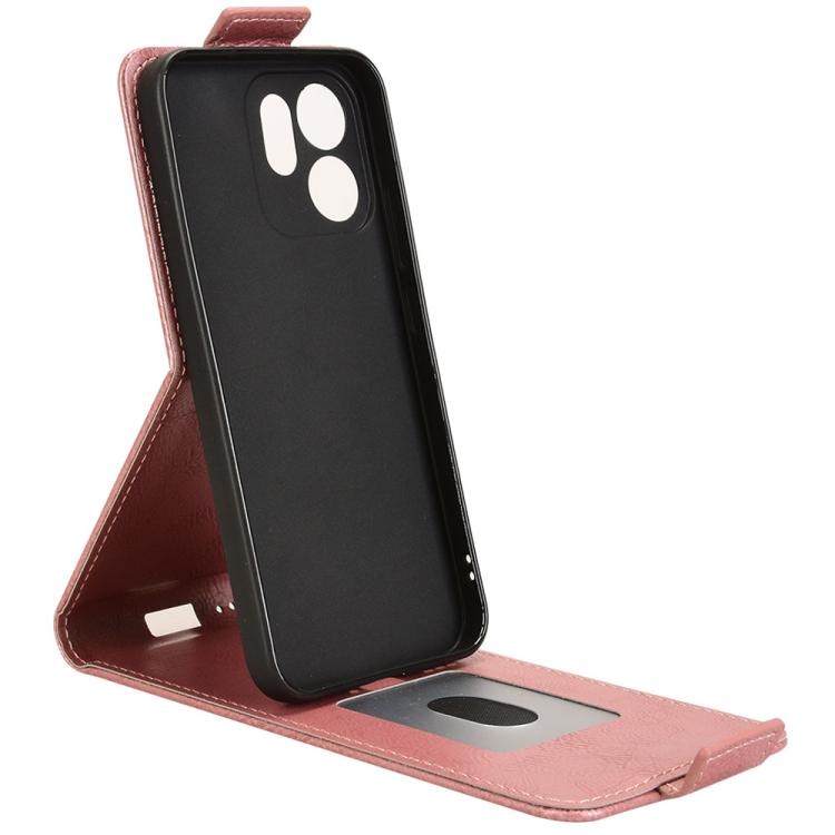 For OPPO Reno14 F 5G Magnetic Vertical Flip Leather Phone Case with Buckle
