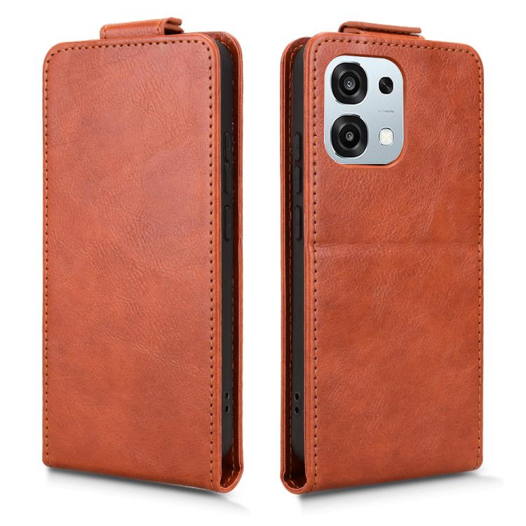 For OPPO A6 Pro 4G / 5G Global / F31 5G Magnetic Vertical Flip Leather Phone Case with Buckle