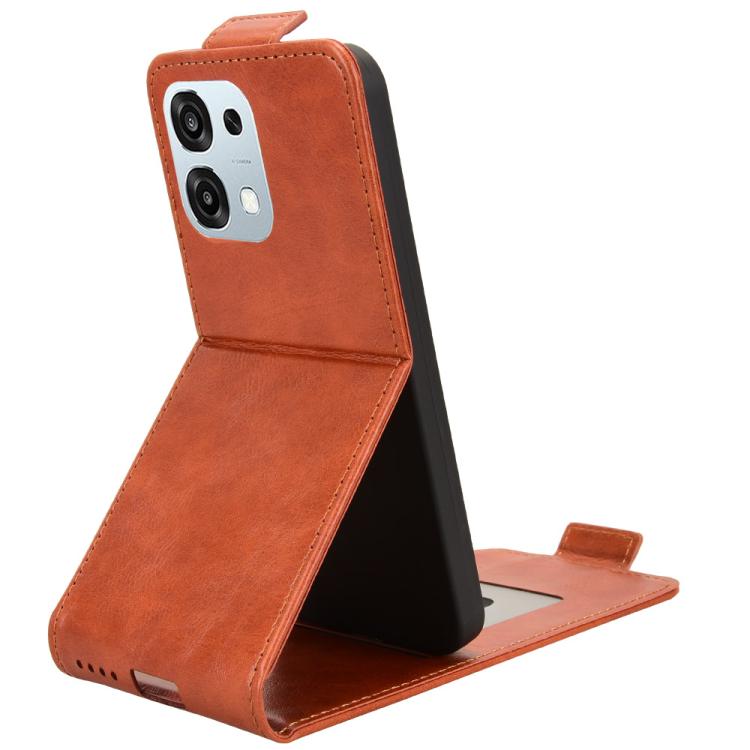 For OPPO A6 Pro 4G / 5G Global / F31 5G Magnetic Vertical Flip Leather Phone Case with Buckle