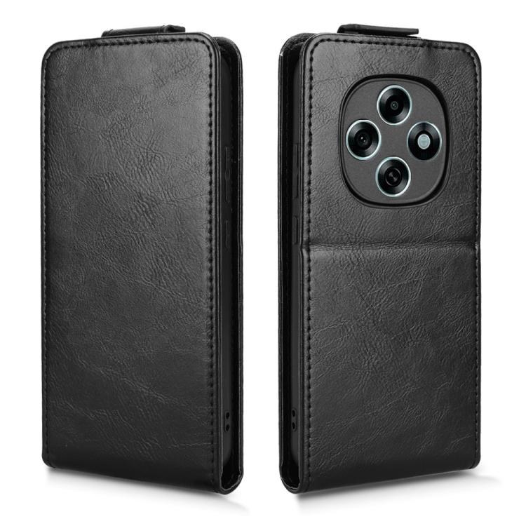 For OPPO F31 Pro 5G Magnetic Vertical Flip Leather Phone Case with Buckle