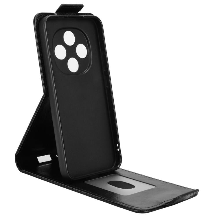 For OPPO F31 Pro 5G Magnetic Vertical Flip Leather Phone Case with Buckle
