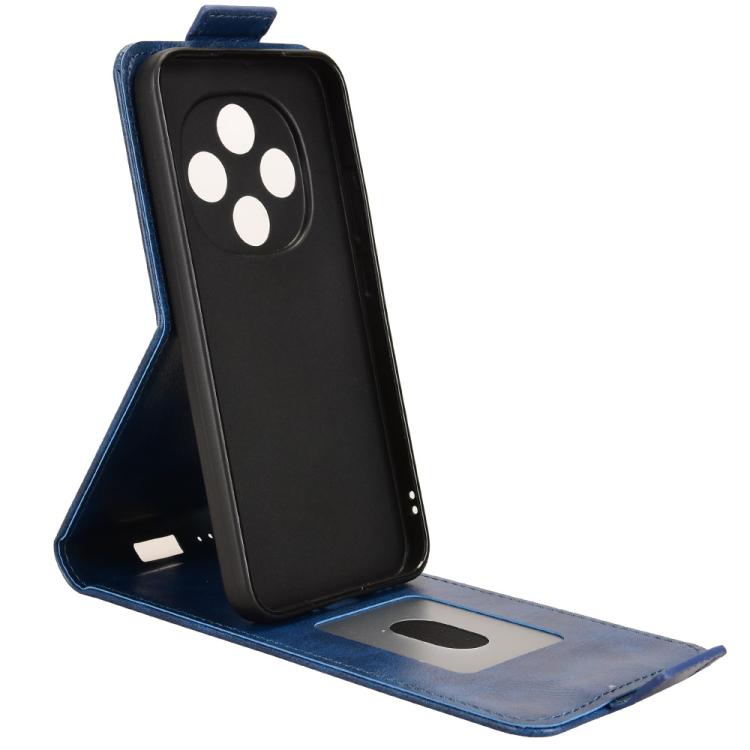 For OPPO F31 Pro 5G Magnetic Vertical Flip Leather Phone Case with Buckle