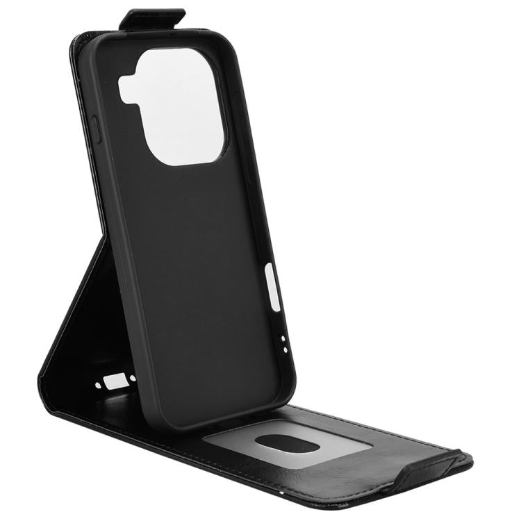 For OPPO Find X9 Pro Magnetic Vertical Flip Leather Phone Case with Buckle