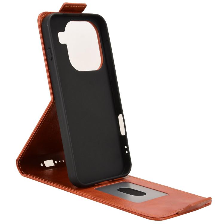 For OPPO Find X9 Pro Magnetic Vertical Flip Leather Phone Case with Buckle