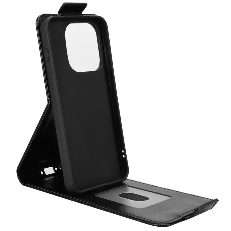 For OPPO Find X9 Magnetic Vertical Flip Leather Phone Case with Buckle
