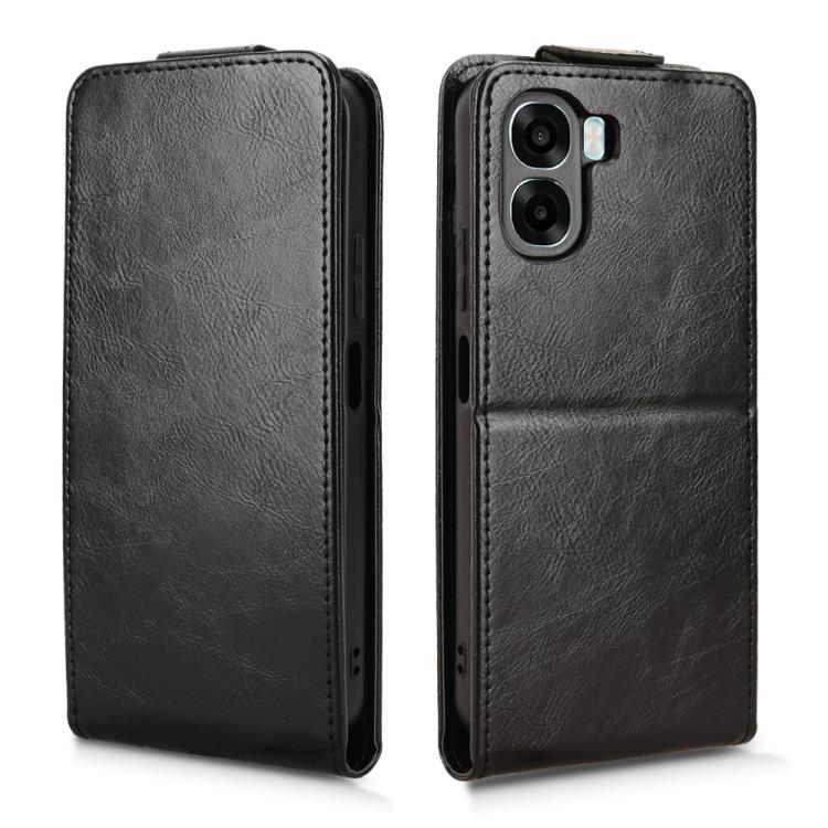 For OPPO A6x 4G / 5G Global Magnetic Vertical Flip Leather Phone Case with Buckle