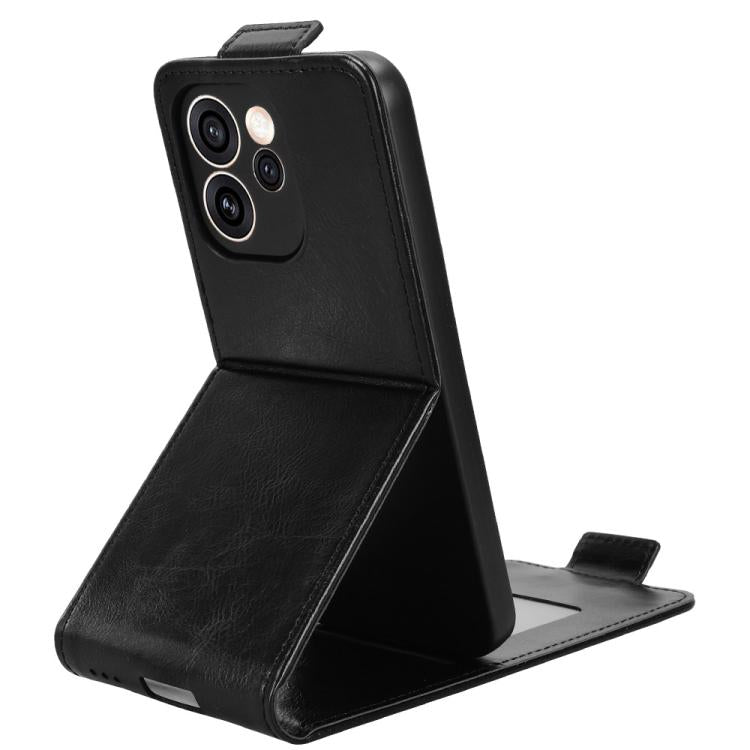 For OPPO Reno15 Pro 5G Global Magnetic Vertical Flip Leather Phone Case with Buckle