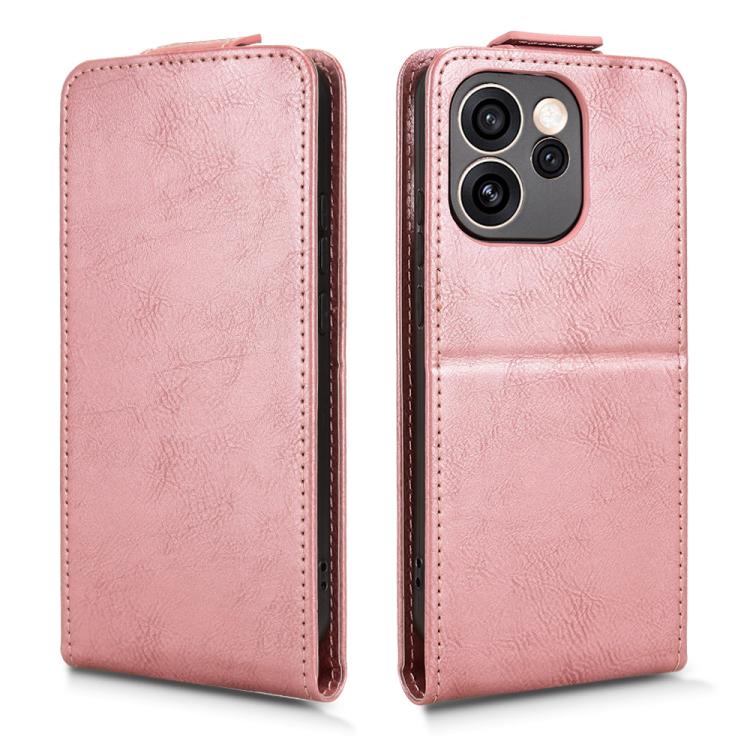 For OPPO Reno15 Pro 5G Global Magnetic Vertical Flip Leather Phone Case with Buckle