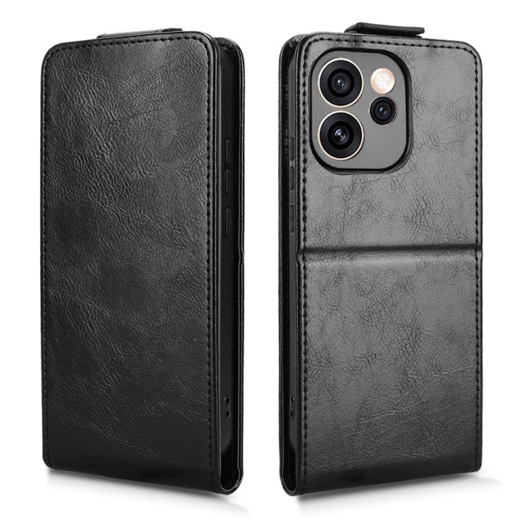 For OPPO Reno15 F 5G Magnetic Vertical Flip Leather Phone Case with Buckle