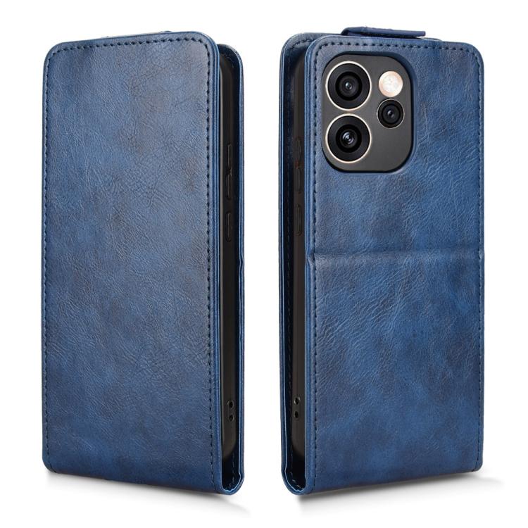 For OPPO Reno15 F 5G Magnetic Vertical Flip Leather Phone Case with Buckle