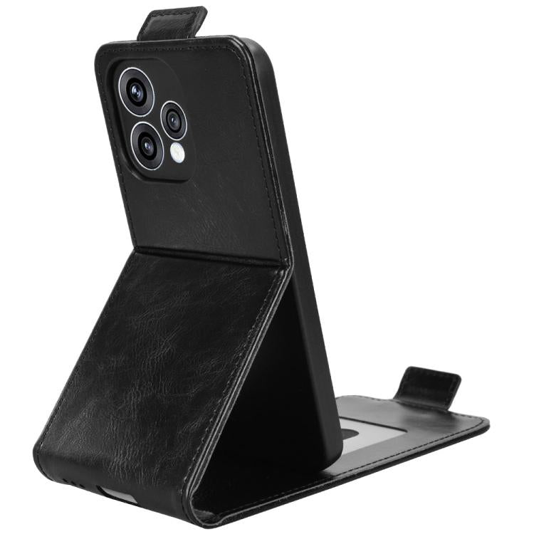For OPPO Reno15 5G Global Magnetic Vertical Flip Leather Phone Case with Buckle