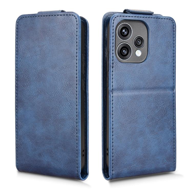 For OPPO Reno15 5G Global Magnetic Vertical Flip Leather Phone Case with Buckle