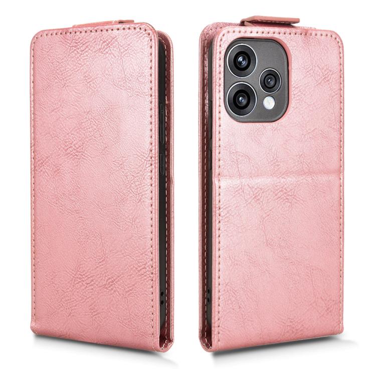 For OPPO Reno15 5G Global Magnetic Vertical Flip Leather Phone Case with Buckle