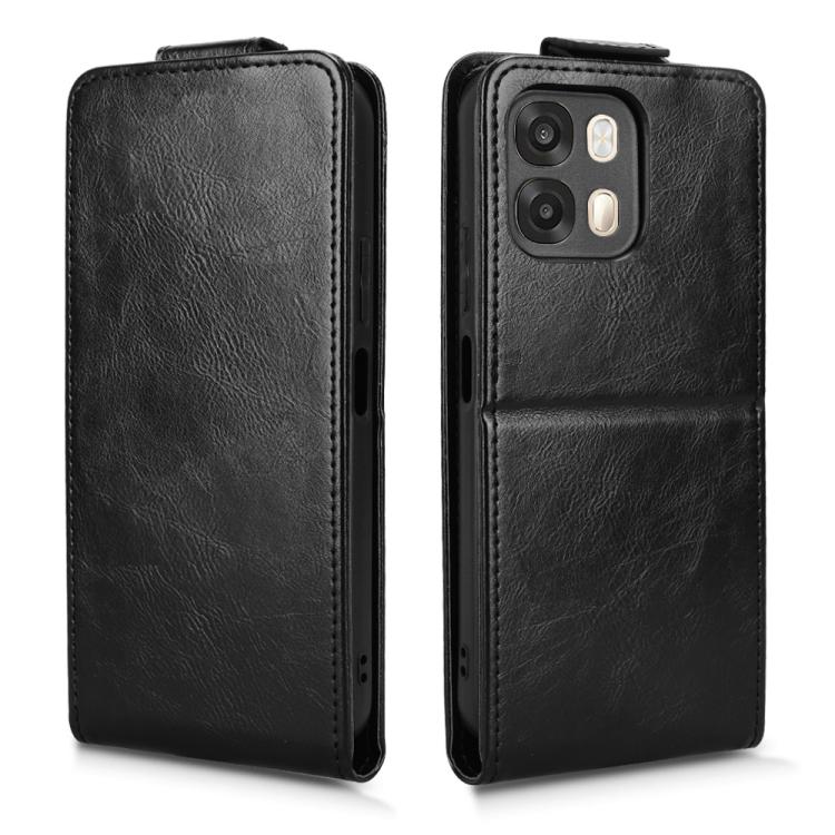 For OPPO A6s 5G / A6 5G Global Magnetic Vertical Flip Leather Phone Case with Buckle