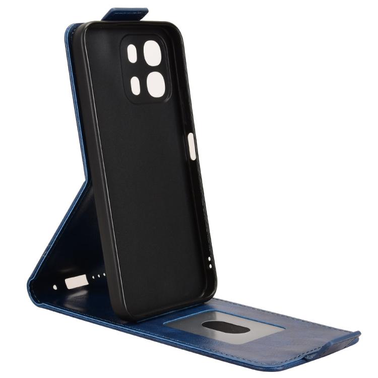 For OPPO A6s 5G / A6 5G Global Magnetic Vertical Flip Leather Phone Case with Buckle