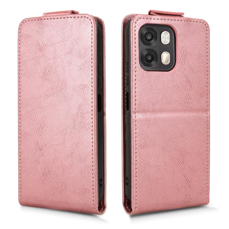 For OPPO A6s 5G / A6 5G Global Magnetic Vertical Flip Leather Phone Case with Buckle